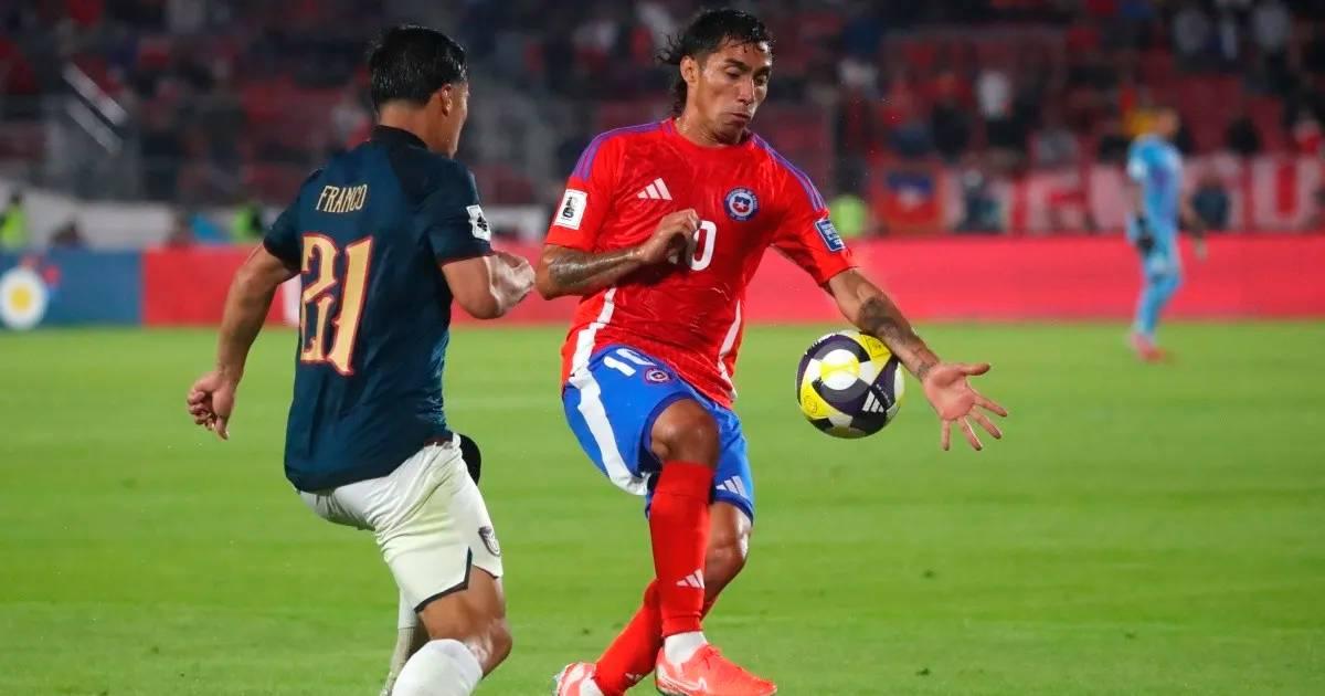 Chile sufrió su primera baja para duelos ante Argentina y Bolivia