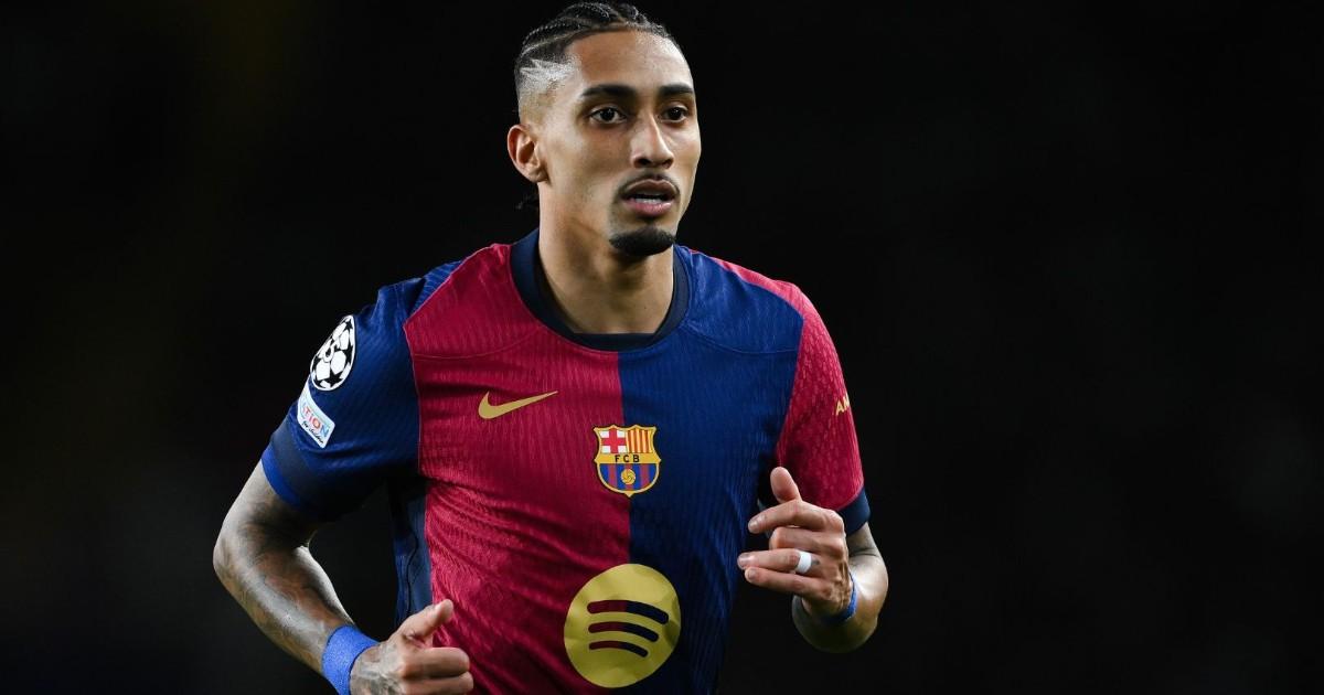 Raphinha renovó con el Barcelona hasta 2028