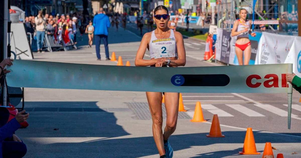 Kimberly García logró su tercera medalla de plata en el año en Polonia