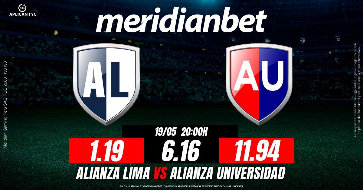 Alianza Lima vs Alianza UDH: ¡Gana un Iphone 16 jugando en la Liga 1 con Meridianbet!