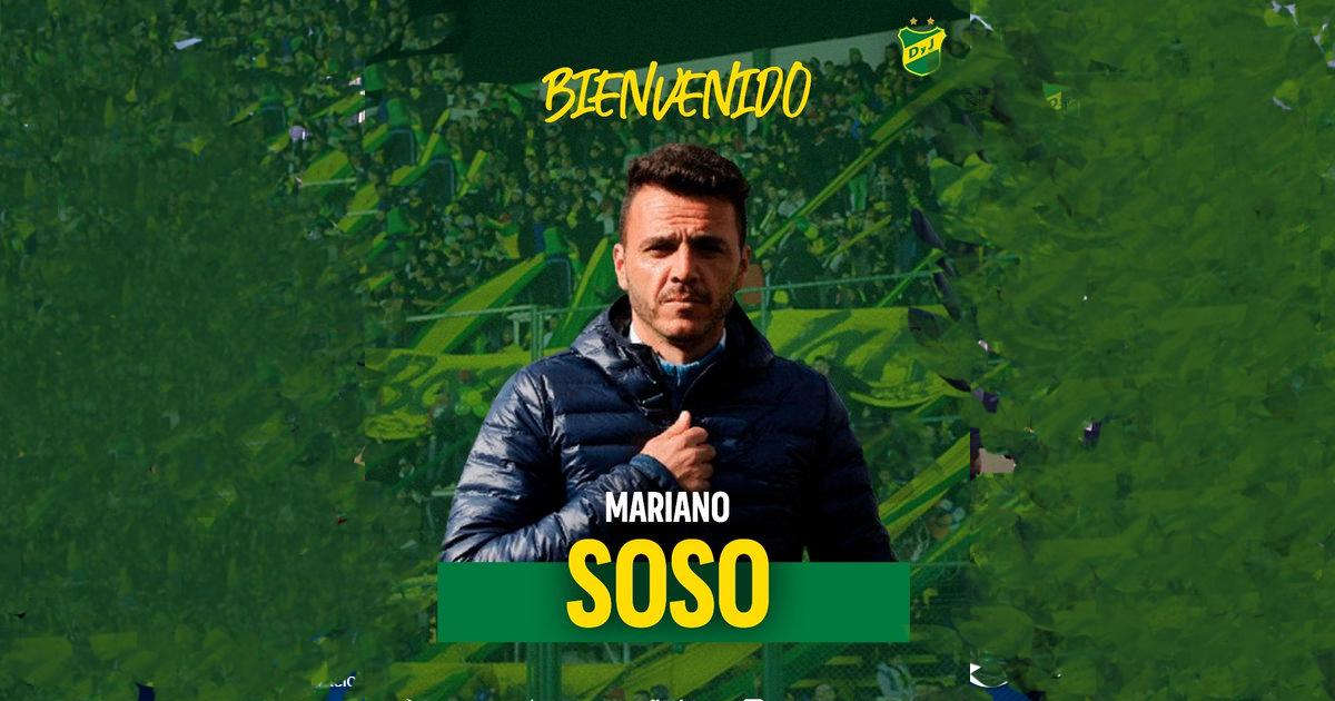 ¡Con buzo nuevo! Mariano Soso fue anunciado como DT de Defensa y Justicia