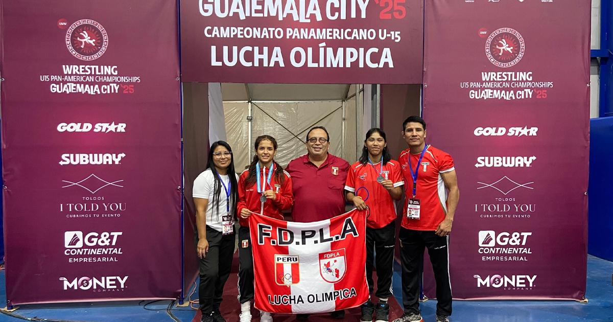 ¡Arriba Perú! Team peruano de lucha conquistó 20 medallas en Panamericano y Copa Pat Shaw