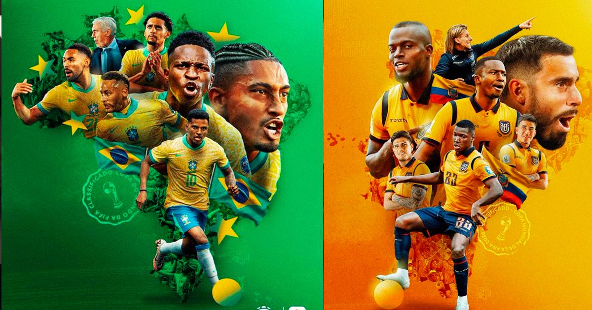 ¡Brasil y Ecuador ya tienen boletos! Mira cómo quedó la tabla de las Clasificatorias