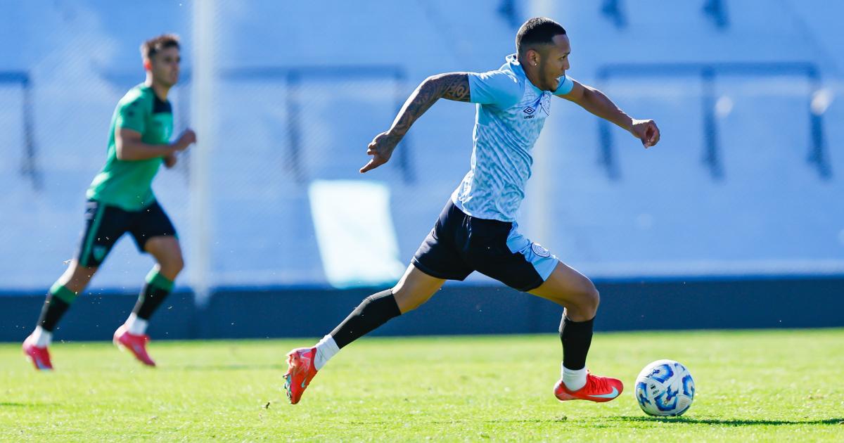 ¡Volvió 'Picante'! Bryan Reya anotó doblete en triunfo de Belgrano en choque amistoso