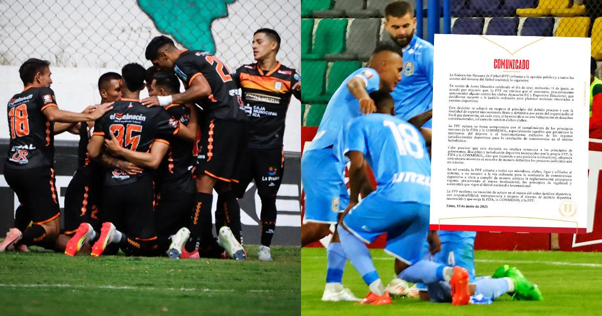 FPF no iniciará procedimiento sancionador contra Ayacucho FC y Binacional