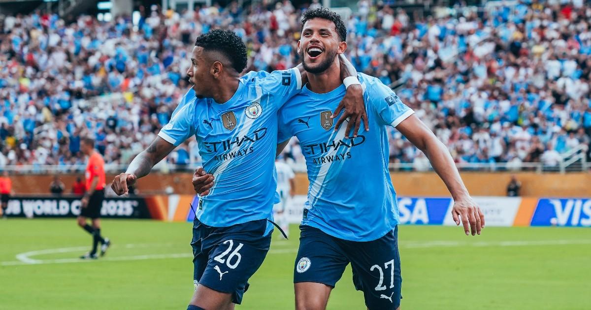 Manchester City goleó por 5-2 a Juventus en el Mundial de Clubes
