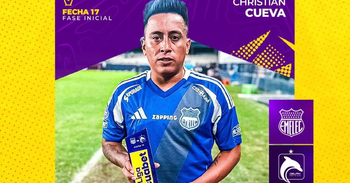 Cueva: "Se siente un calor increíble de la hinchada de Emelec"