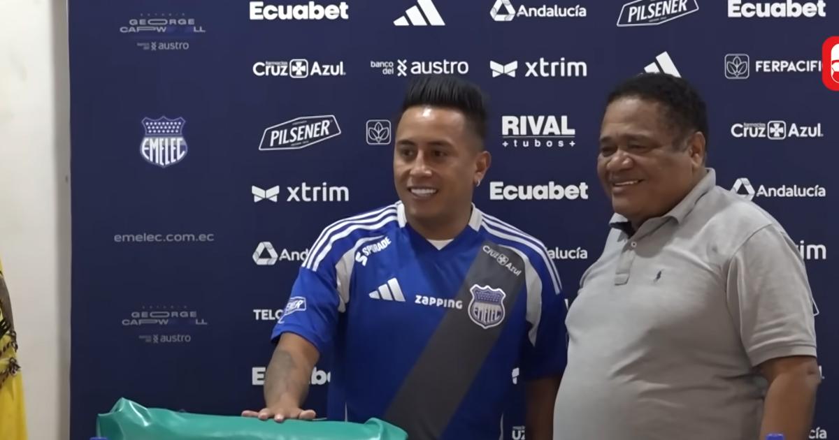 Cueva: "Tengo sueños con un equipo tan importante como Emelec"