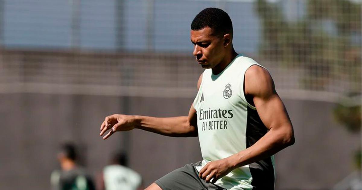 Kylian Mbappé fue dado de alta, pero todavía no entrenará con Real Madrid