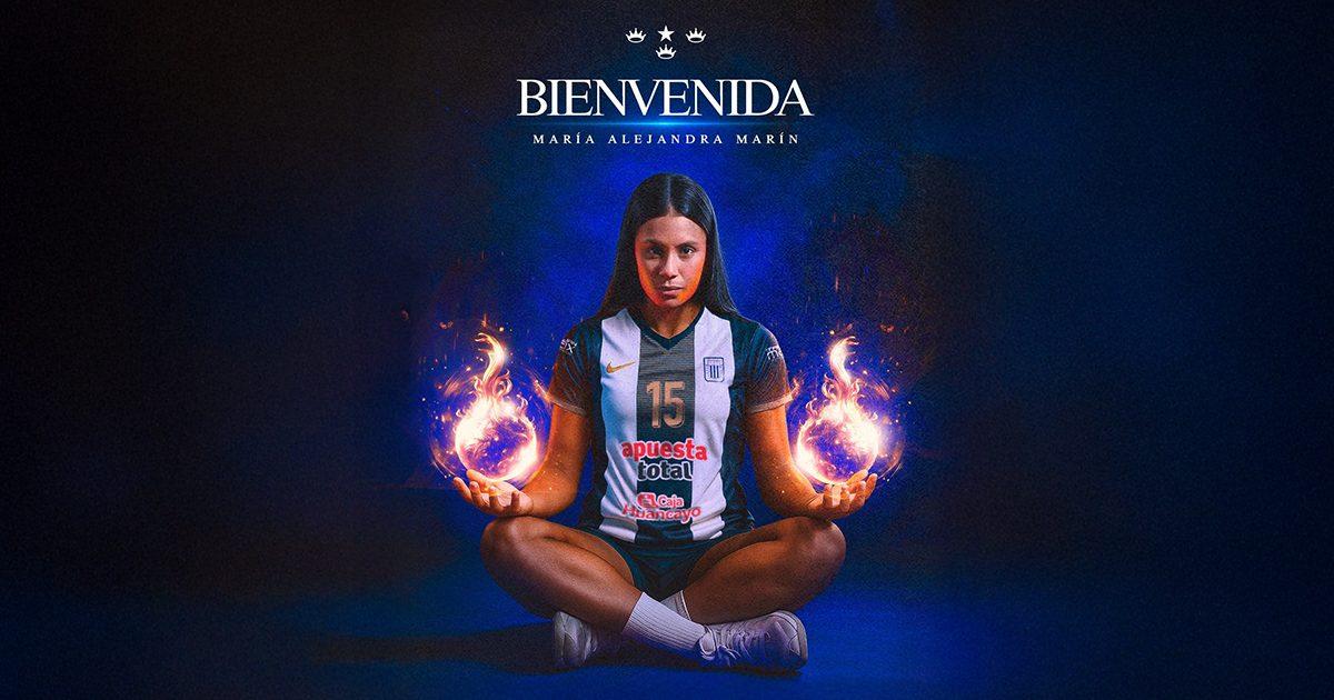 (VIDEO) Colombiana Marín llega como gran refuerzo de Alianza Lima