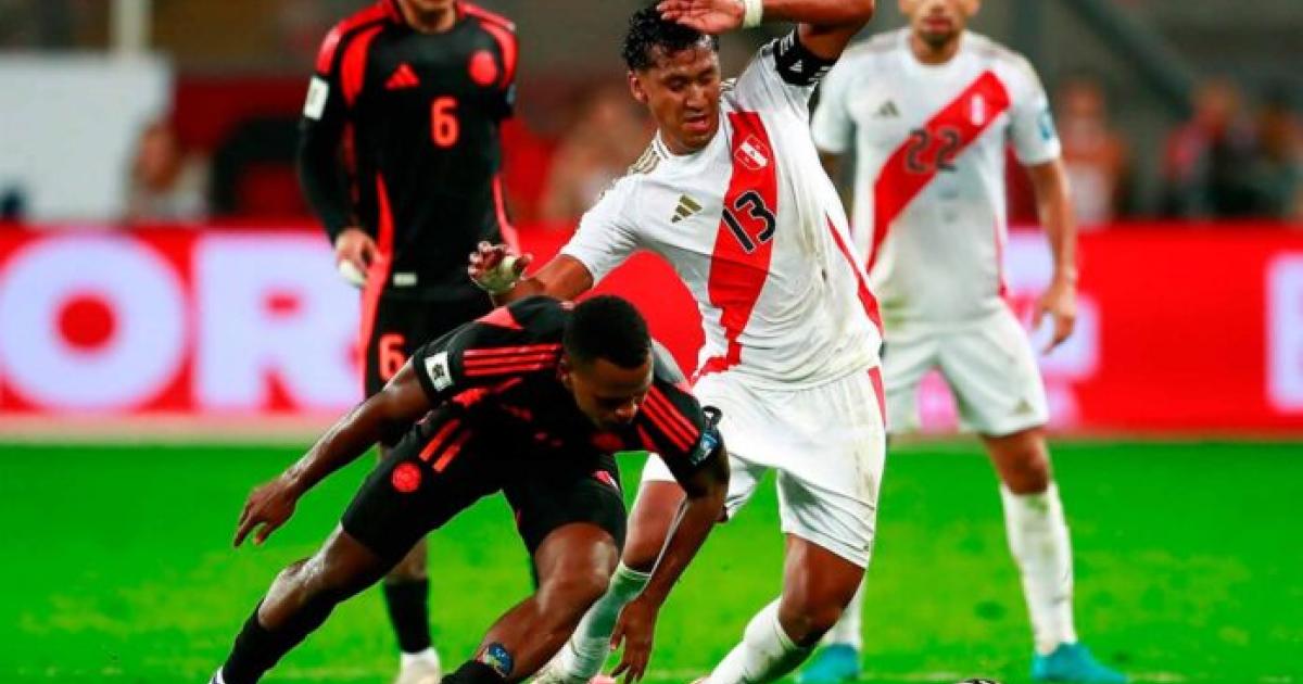 Conoce las alineaciones confirmadas del duelo entre Perú y Colombia 