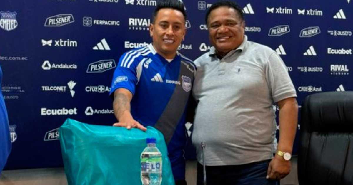 ¡Se puso la '10' de Emelec! Cueva fue presentado en club ecuatoriano