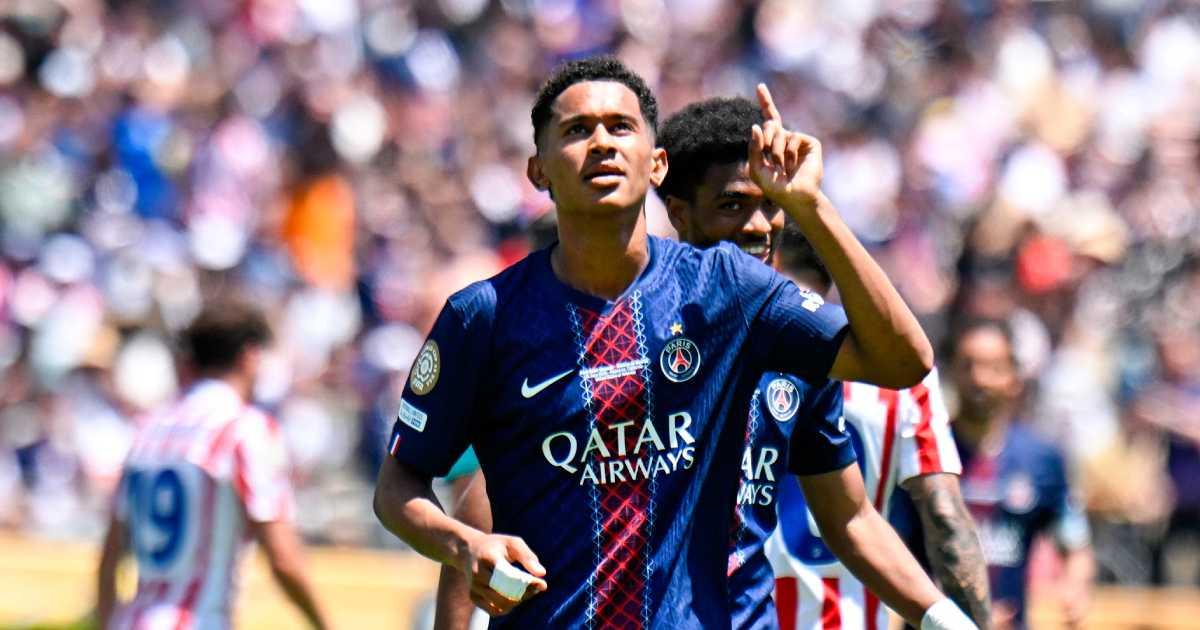 PSG goleó 3-0 al Atlético de Madrid