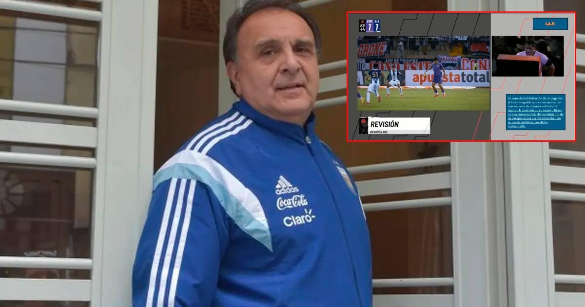 Scime sobre gol anulado a Comerciantes: "La anulación del gol fue un error de interpretación"