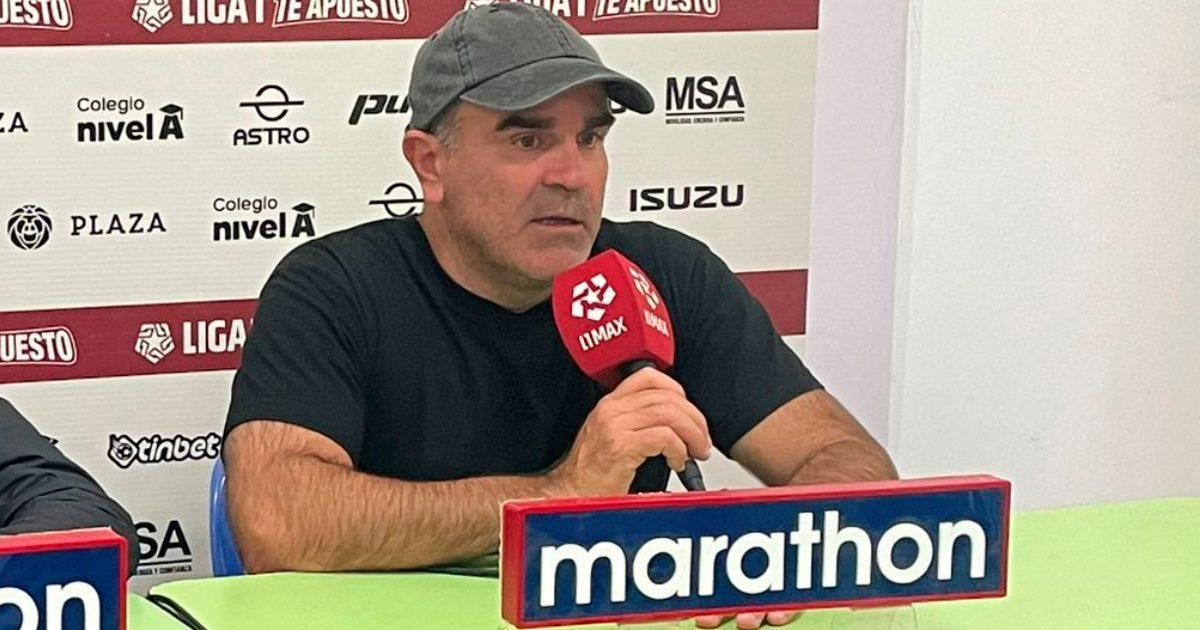 Bossi: "El objetivo es sumar, así sea un punto"