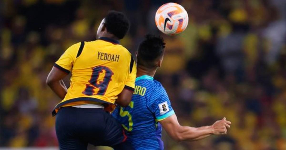  Ecuador empata con Brasil en Guayaquil por Clasificatorias