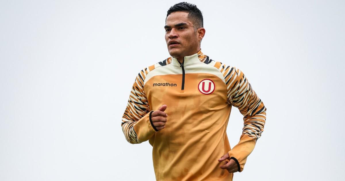 Santamaría cumplió su primer entrenamiento con Universitario