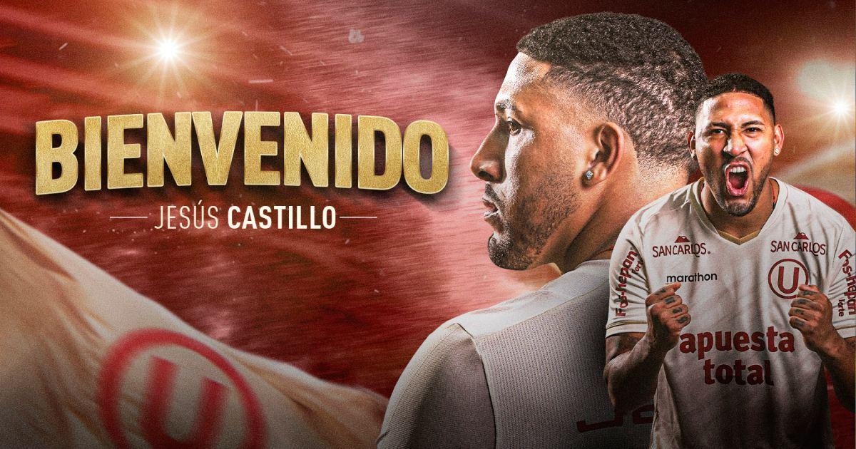 ¡Jesús Castillo fue oficializado como segundo refuerzo de Universitario!
