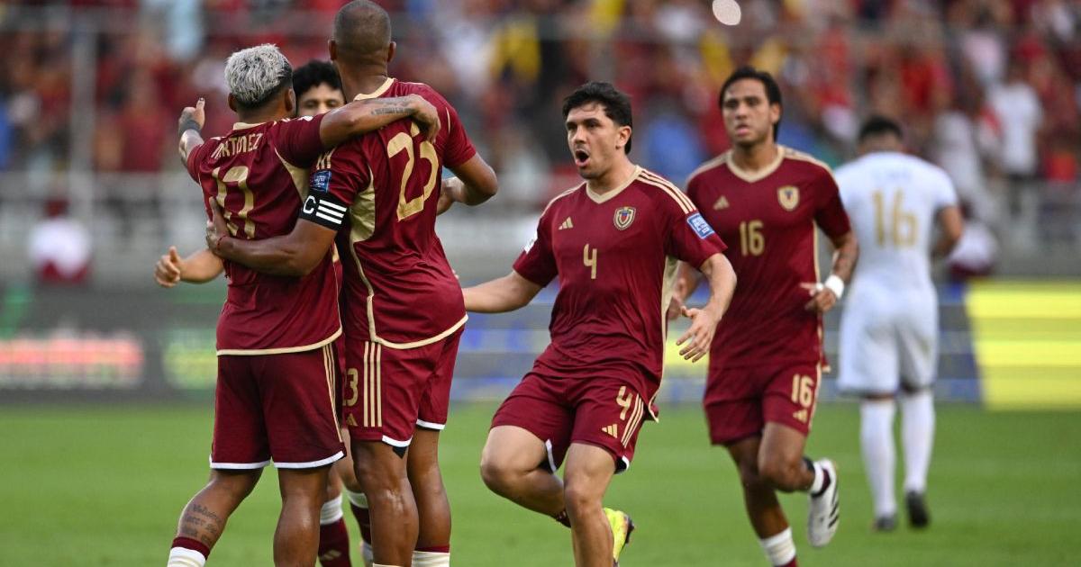 (FOTOS| VIDEO)Venezuela superó a Bolivia y se metió a le pelea por un cupo al Mundial