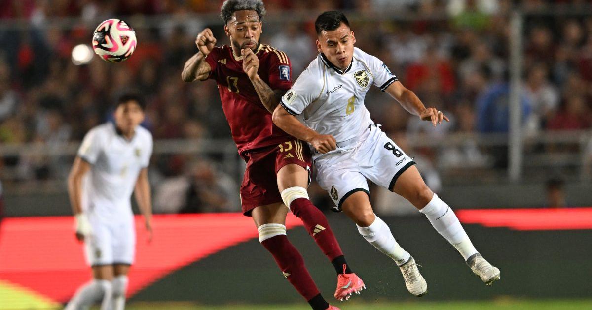 (FOTOS| VIDEO)Venezuela superó a Bolivia y se metió a le pelea por un cupo al Mundial