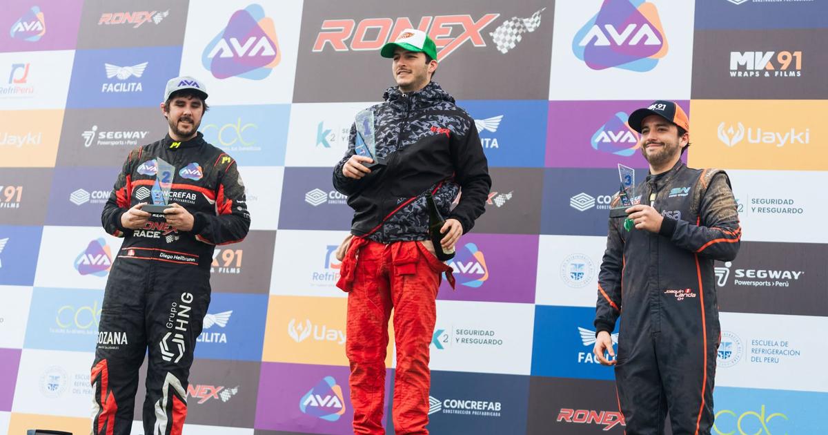 Riesser, Castro, Dreyfus, Landa y Piña fueron los ganadores de la segunda fecha de Ronex