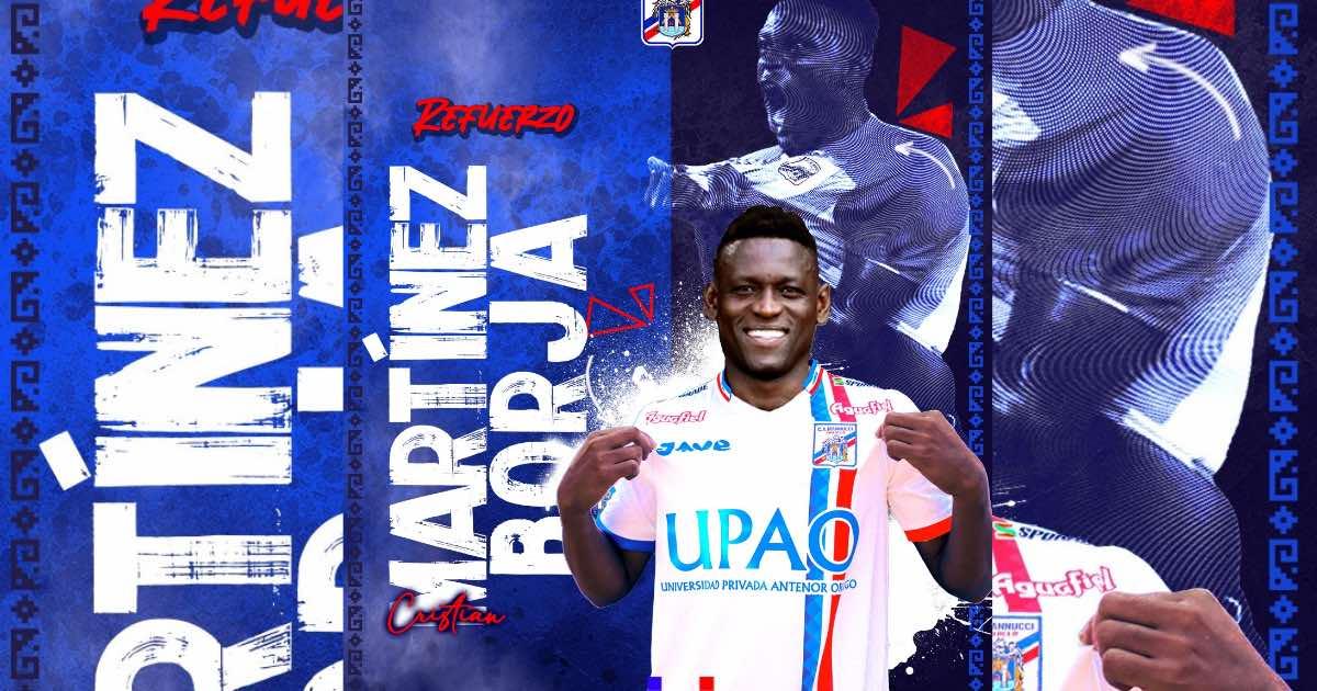 Delantero colombiano Cristian Martínez arribó a Trujillo para reforzar a Mannucci en Liga 2