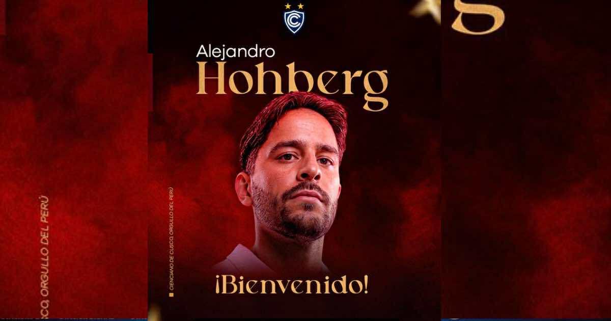 ¡El '10' del Papá! Alejandro Hohberg fue presentado en Cienciano