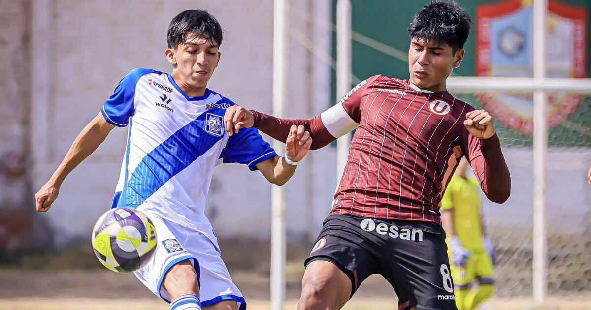 (FOTOS) ¡Ganó en Sullana! Universitario venció a Alianza Atlético en el Torneo Juvenil U18