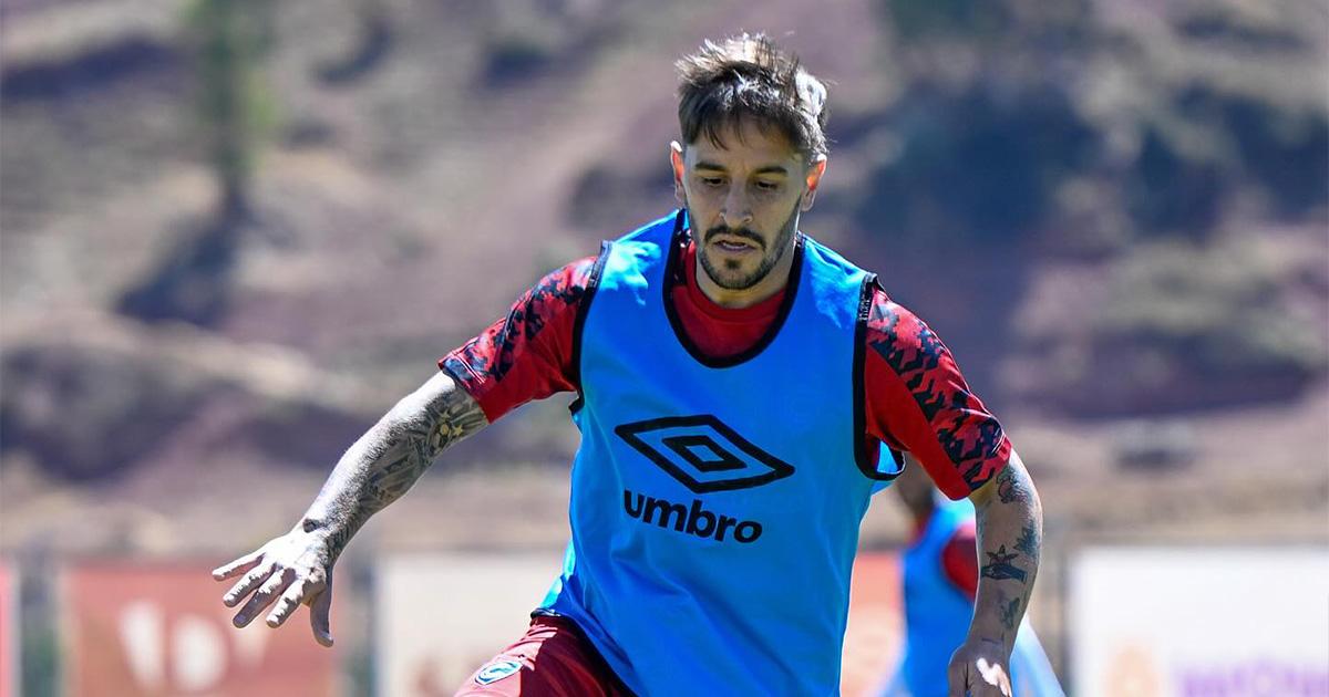 Alejandro Hohberg tuvo su primer entrenamiento en Cienciano