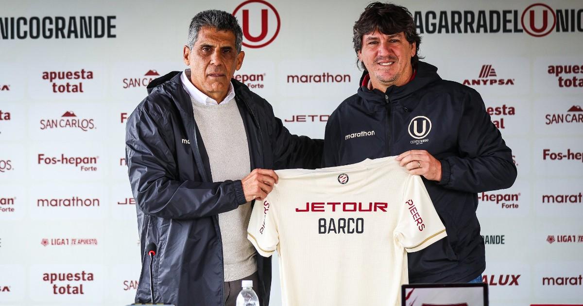 Barco sobre fichar a un delantero: "Cuando se dé el momento intentaremos traer lo mejor posible"