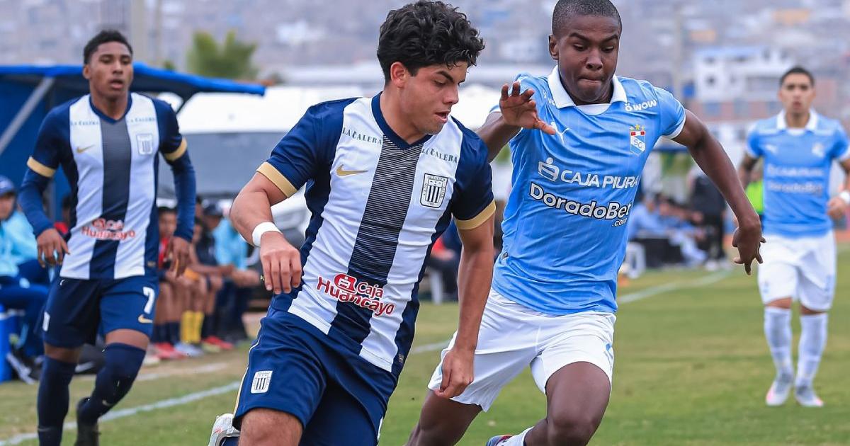 Alianza y Cristal empataron a uno en Torneo Juvenil U18