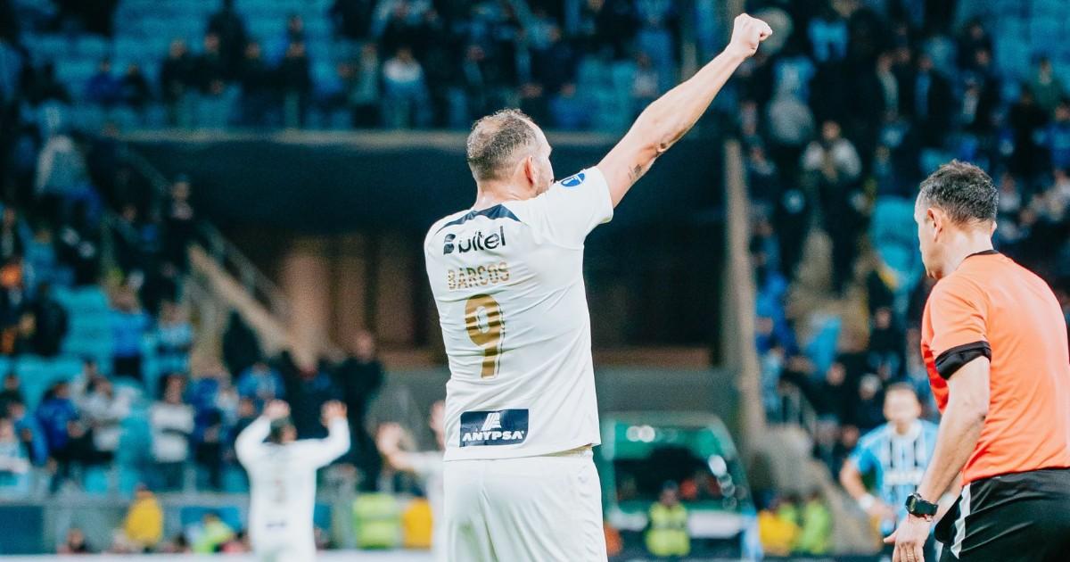 Hernán Barcos es el máximo goleador de la Copa Sudamericana