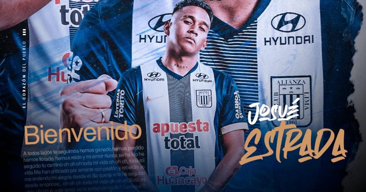 ES OFICIAL: Alianza Lima le dio la bienvenida a Josué Estrada