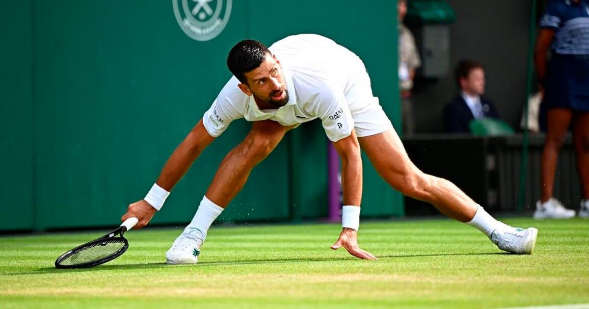 Novak Djokovic no entrenó en la previa de la semifinal ante Jannik Sinner