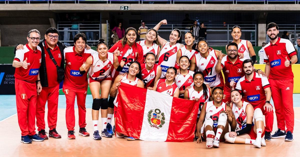  (FOTOS) ¡Arriba Perú! Selección nacional derrotó a Brasil en la Copa América de Vóley