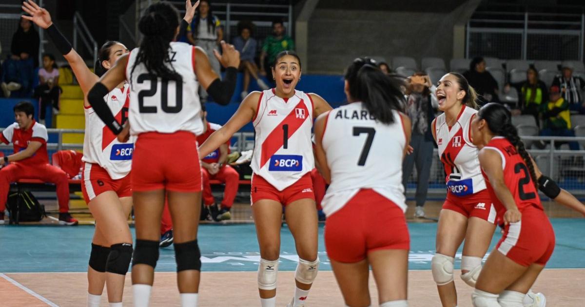  (FOTOS) ¡Arriba Perú! Selección nacional derrotó a Brasil en la Copa América de Vóley