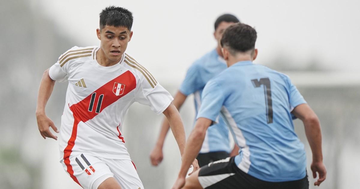 (FOTOS) Perú U17 cayó 2-0 ante Uruguay en amistoso que se jugó en Campo Mar