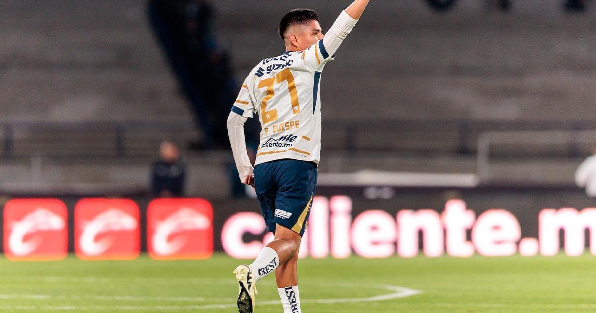  ¡No se mueve de México! Quispe continuará jugando en Pumas
