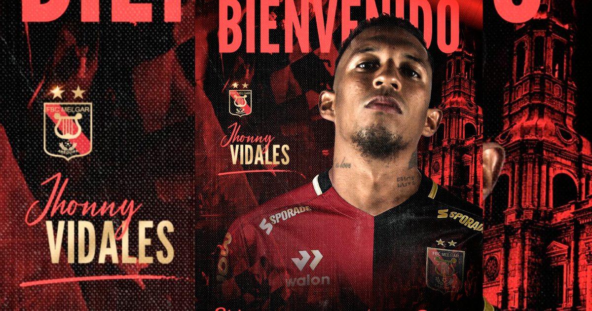 ¡FBC Melgar le dio la bienvenida a Vidales!