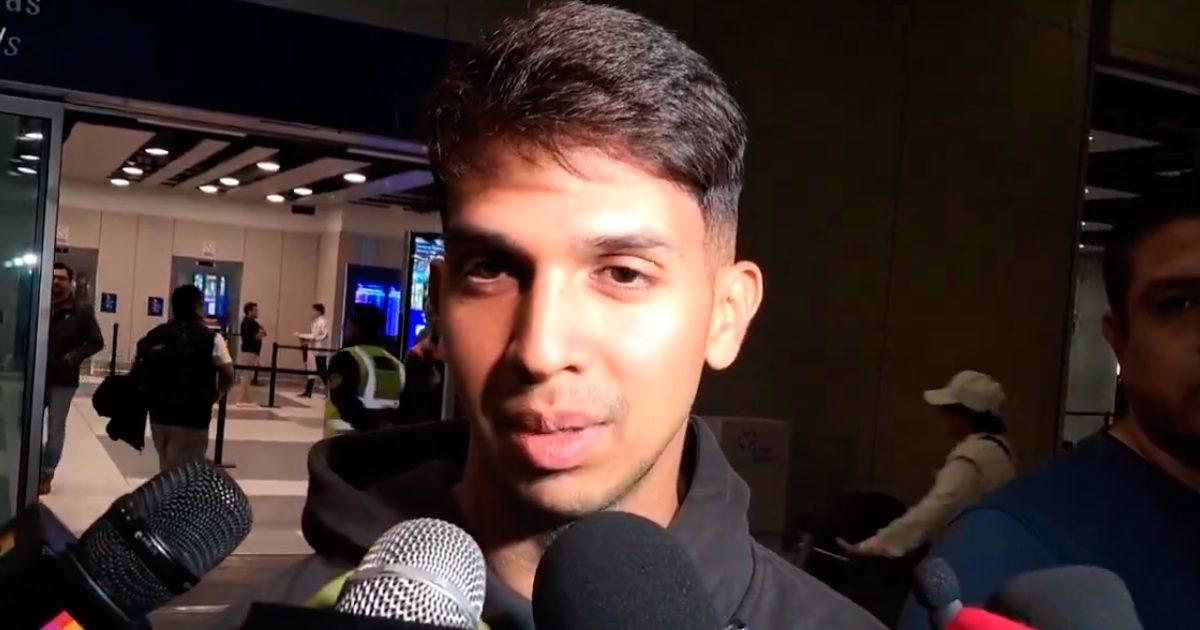 (VIDEO) Burlamaqui llegó a Perú: “Cuando te llama Alianza Lima no lo dudas”