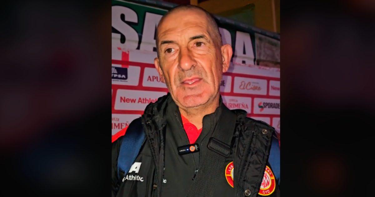 DT de Los Chankas: "Se debe jugar el partido y no pensar en lo que dice la gente"