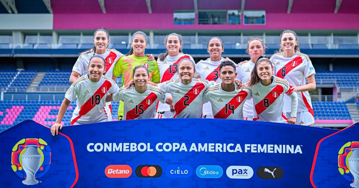 (FOTOS) Perú cayó goleado 3-0 ante Chile en debut en la Copa América Femenina