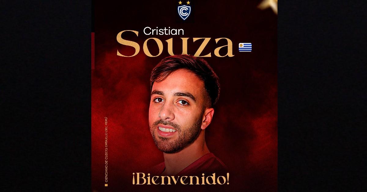 Cristian Souza es nuevo jugador de Cienciano