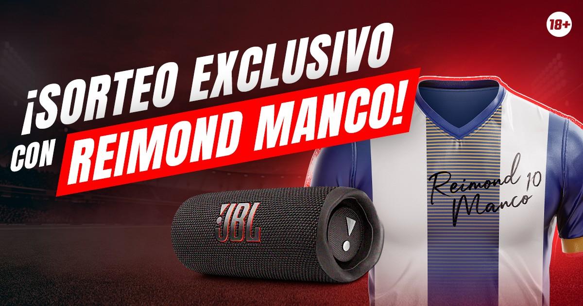 Gana una camiseta autografiada por Reimond Manco gracias a Meridianbet