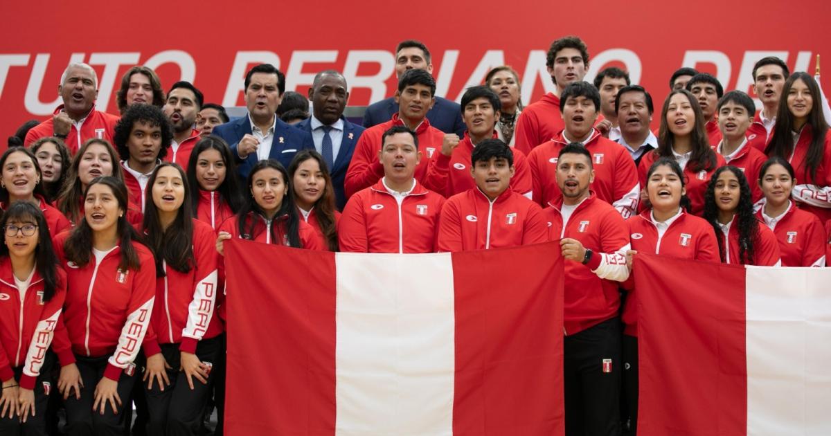 IPD despidió al Team Perú que competirá en los Panamericanos Junior Asunción 2025