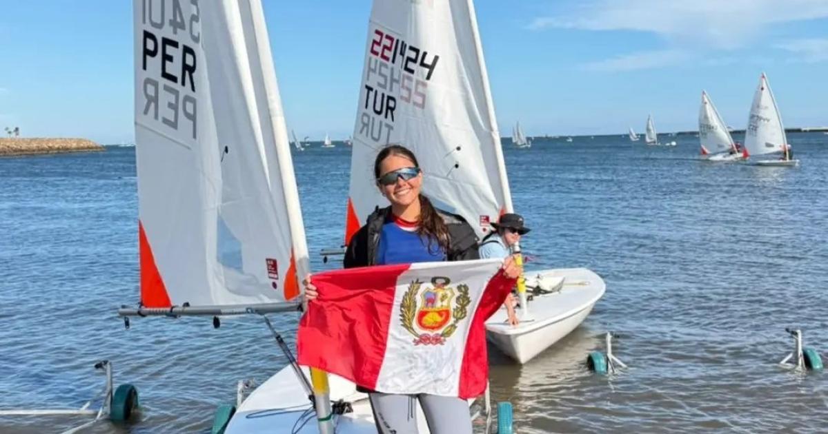 ¡Orgullo nacional! Isabella Suazo logró el segundo lugar en Mundial juvenil ILCA 4 de vela