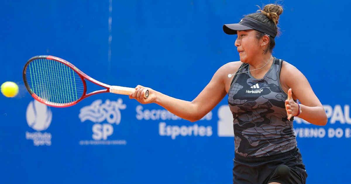 Romina Ccuno se despidió del ITF W15 de Santiago tras caer ante argentina González