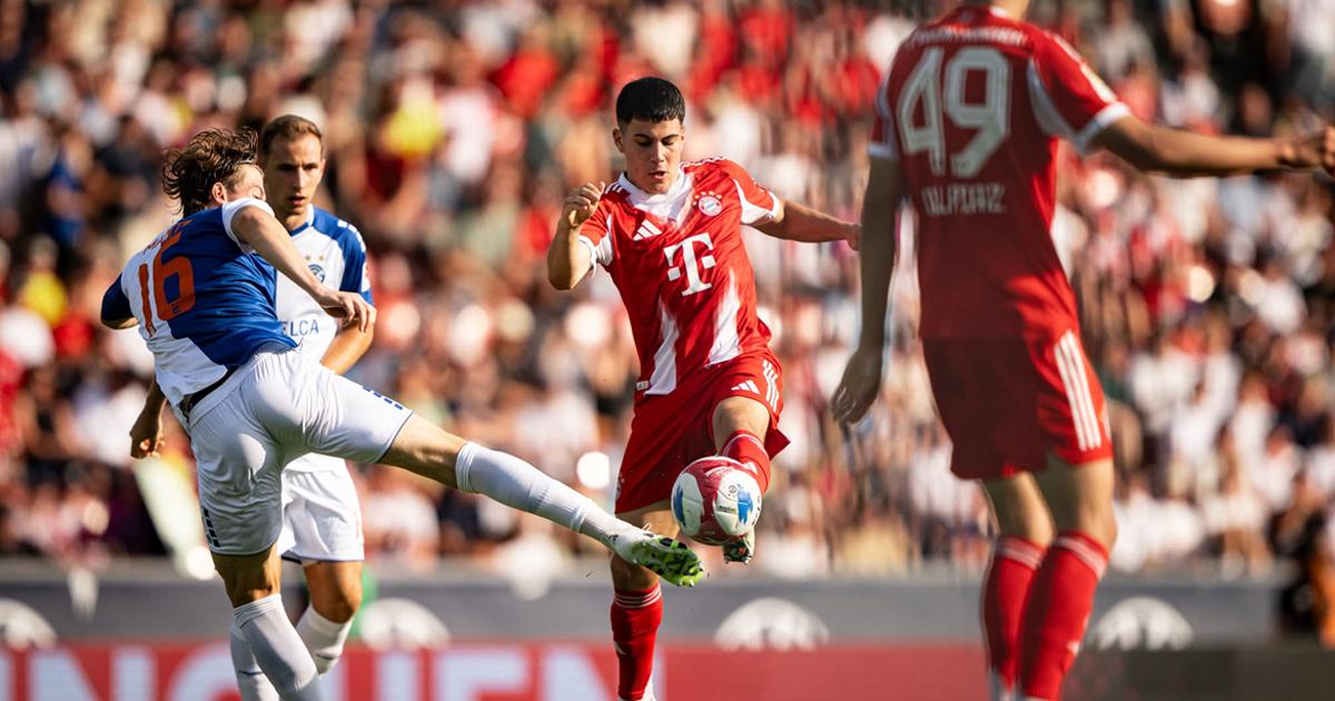 Felipe Chávez debutó como titular en triunfo del Bayern Múnich ante Grasshoppers