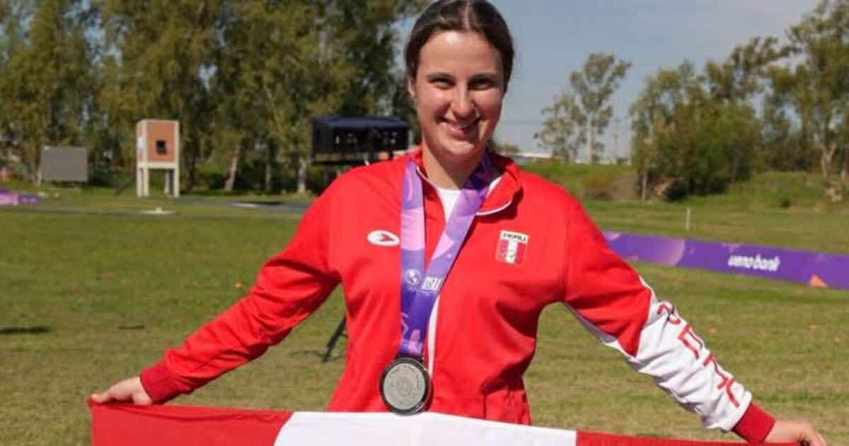 Valentina Porcella ganó la primera medalla de plata para el Team Perú en Asunción 2025
