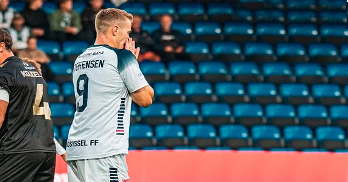 Navea no ingresó en derrota del Vendsyssel FF por la Segunda división del fútbol danés